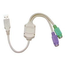 Usb to PS/2 convertor cable