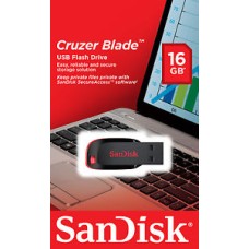 PEN DRIVE SANDISK 16GB CRUZER BLADE
